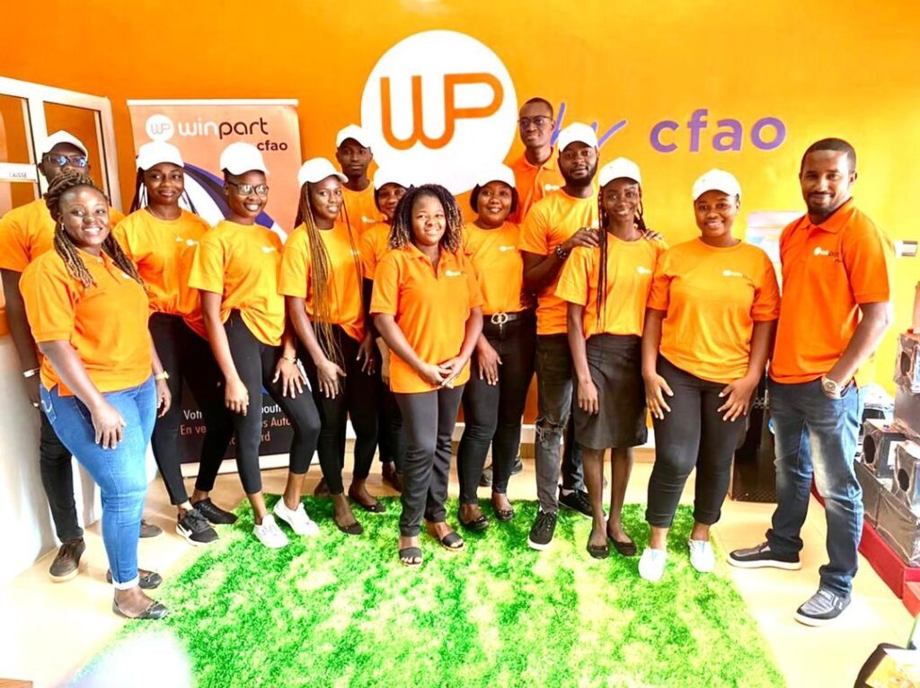 Ouverture de la première boutique Winpart by CFAO au Burkina Faso !