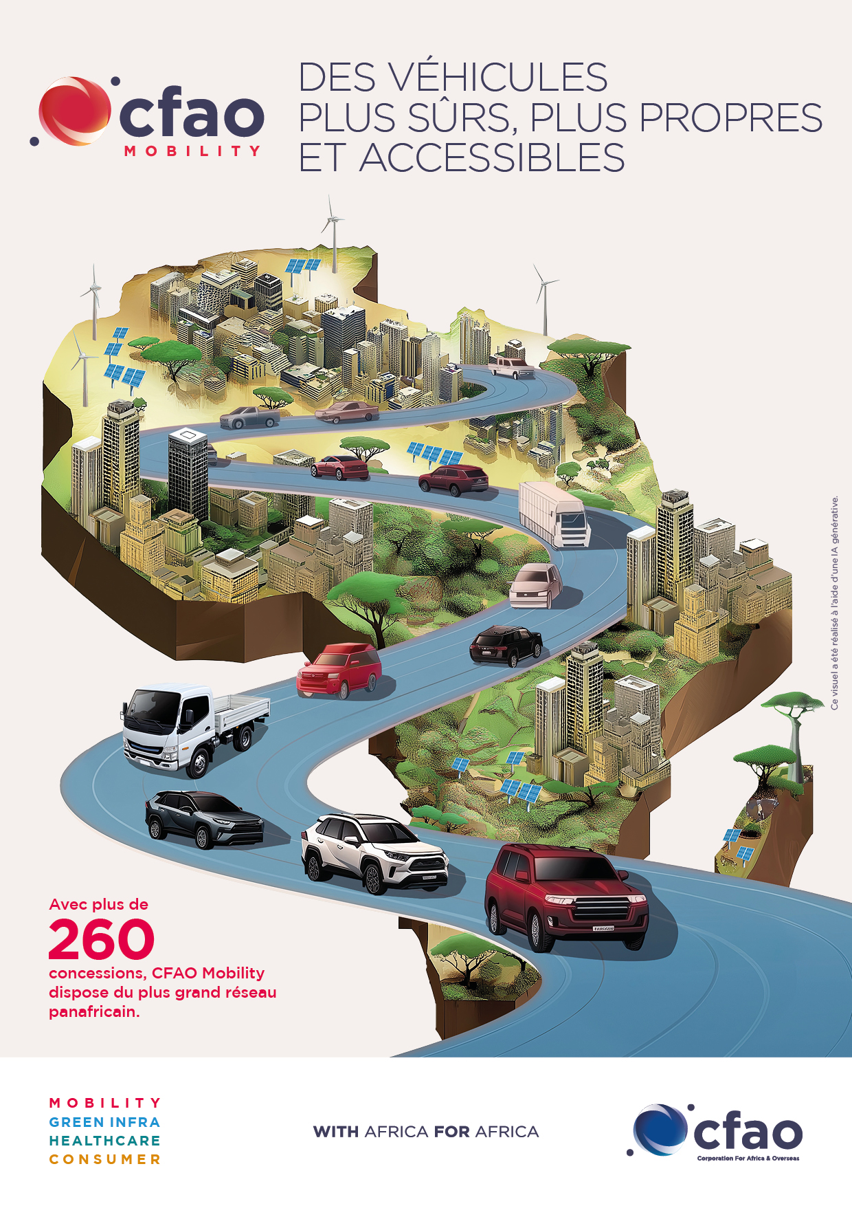 CFAO Mobility nouveau visuel Afrique et activités